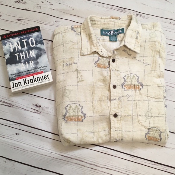BIG DOGS Island button down shirt XL - Picture 2 of 8